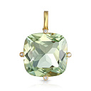 Подвеска из желтого золота с бриллиантами