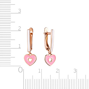 Серьги детские из серебра