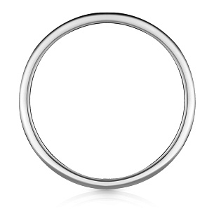 Кольцо из серебра с фианитом