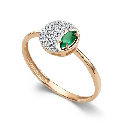 Кольцо из красного золота