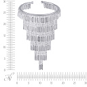 Браслет декоративный из серебра