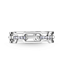 Кольцо из белого золота с бриллиантами