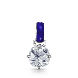 Подвеска из серебра с эмалью