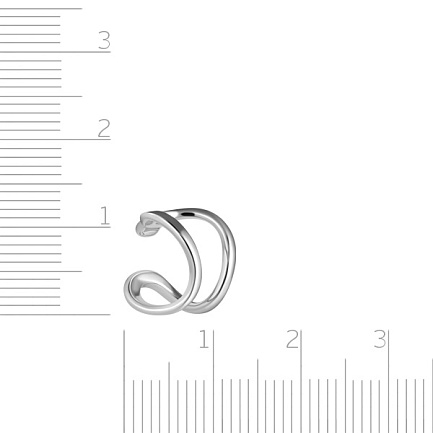 Кафф из серебра