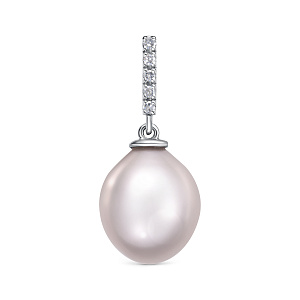 Подвеска из белого золота