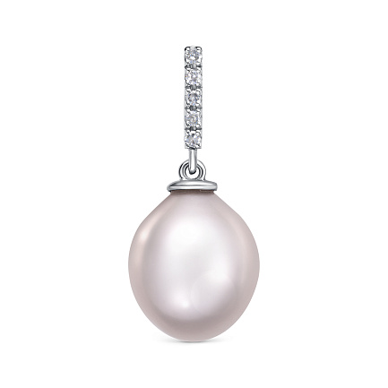 Подвеска из белого золота