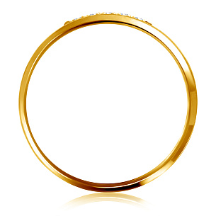 Кольцо обручальное из золота
