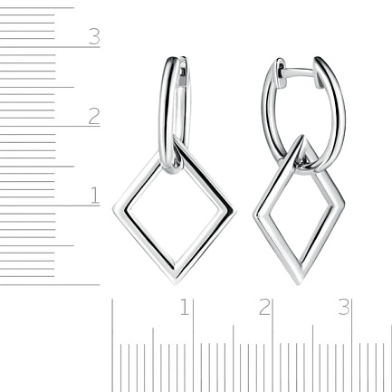 Серьги из серебра