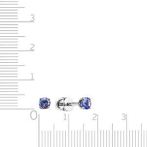 Серьги Пусеты