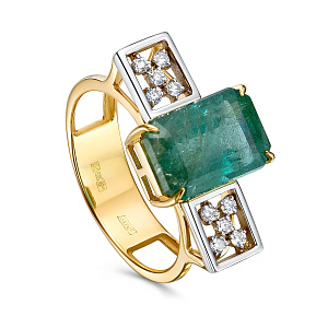 Кольцо из желтого золота