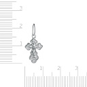 Крест из серебра