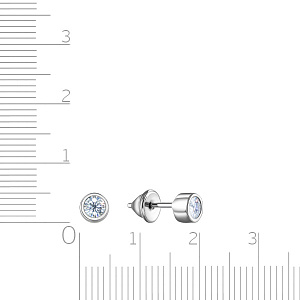 Серьги Пусеты