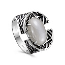 Кольцо из серебра с лунным камнем