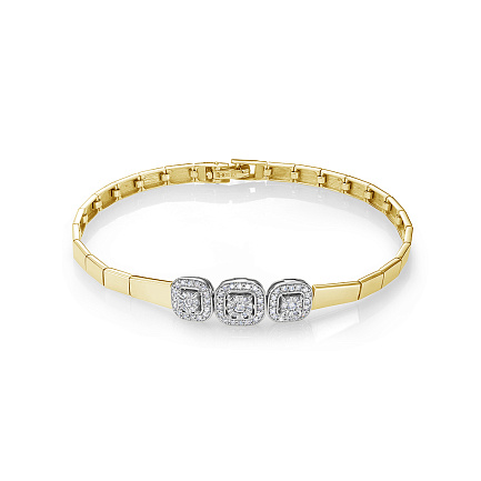 Браслет из золота с бриллиантами