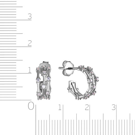 Серьги Пусеты