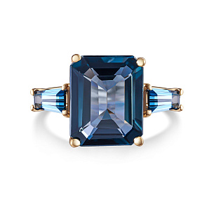 Кольцо из желтого золота