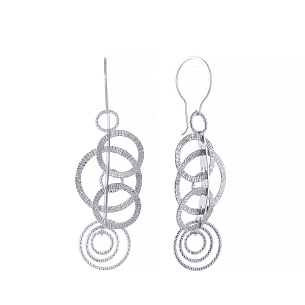 Серьги из серебра