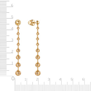 Серьги Пусеты