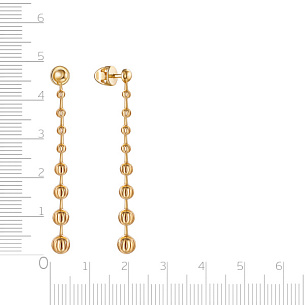 Серьги Пусеты