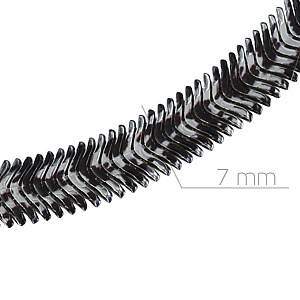 Колье из серебра с эмалью