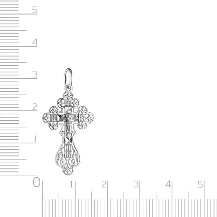 Крест из серебра