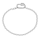 Браслет декоративный из серебра