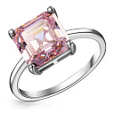 Кольцо из серебра с фианитом