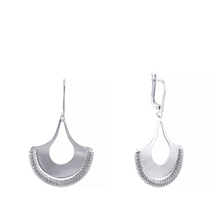 Серьги из серебра