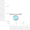 Кольцо из серебра с эмалью