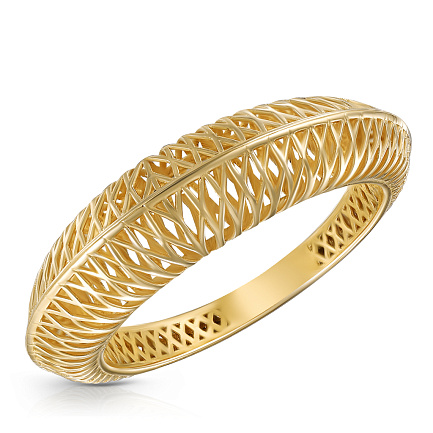 Кольцо из желтого золота