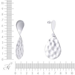 Серьги из серебра