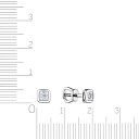 Серьги Пусеты