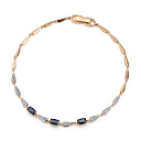 Браслет из красного золота