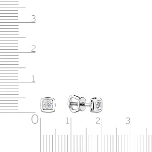 Серьги Пусеты