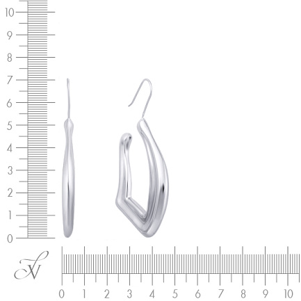 Серьги из серебра