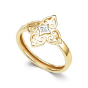 Кольцо из желтого золота