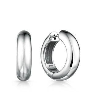 Серьги Конго из серебра
