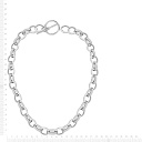 Колье из серебра