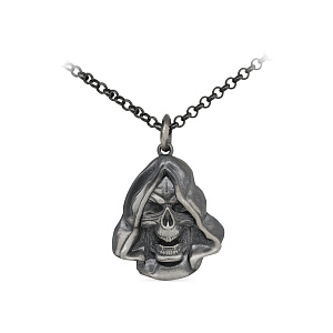 Колье из серебра