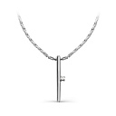 Колье из серебра с бриллиантом