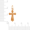 Крест из красного золота