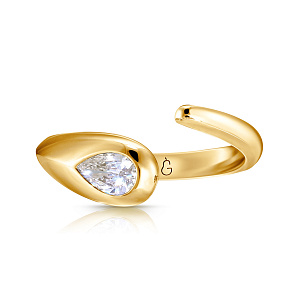 Кольцо из белого золота