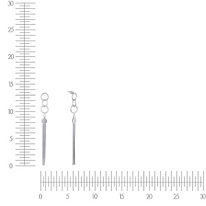 Серьги Пусеты