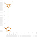 Колье из красного золота