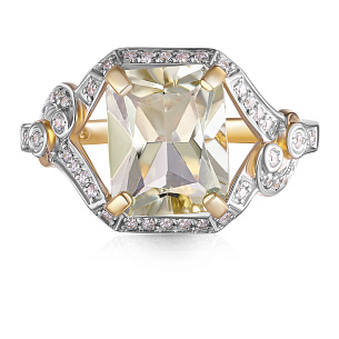 Кольцо из желтого золота