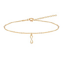 Браслет декоративный из красного золота