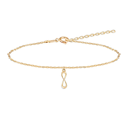 Браслет декоративный из красного золота