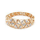 Браслет из красного золота с бриллиантами