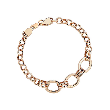 Браслет из красного золота