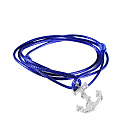 Браслет декоративный из серебра с фианитом